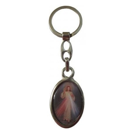 Porte-clés Jésus Miséricordieux