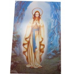Carte prière Notre Dame de Lourdes