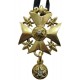 Croix Huguenote métal doré