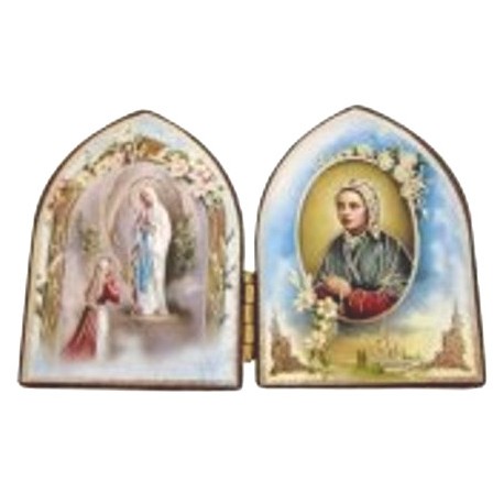 Diptyque Notre Dame de Lourdes 7cm