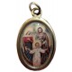 Médaille ovale résine Sainte Famille