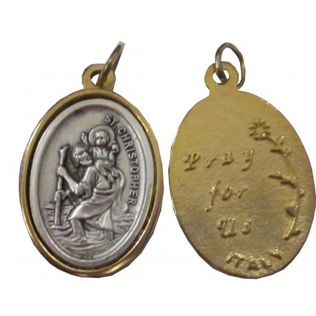 Médaille ovale STChristophe