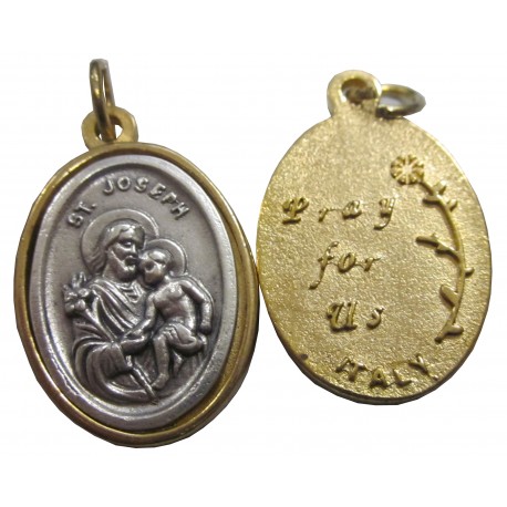 Médaille ovale Saint Joseph