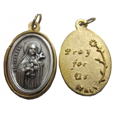Médaille ovale Sainte Thérèse