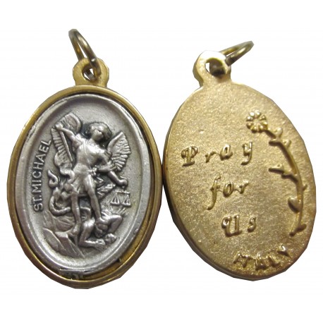 Médaille ovale Saint Michel