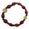 Bracelet coccinelles N D Lourdes