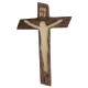 Crucifix marron / phosphorescent