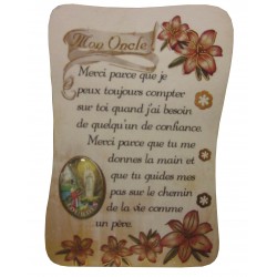 Magnet Poème "Mon Oncle" NDL
