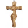 Croix de L'amitié bois d'olivier