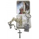 Chapelet porte clé Notre Dame de Lourdes boite