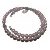 Bracelet perles double rose V Miraculeuse